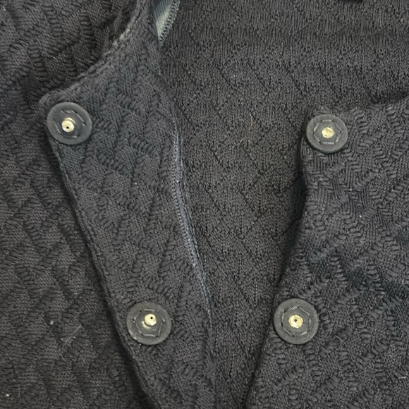 St. John 2 Pc Blue Knitted Wool Blend Dress w/Matching Long Jacket Sz 16 - Picture 7 of 17